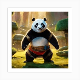 Panda Art Print