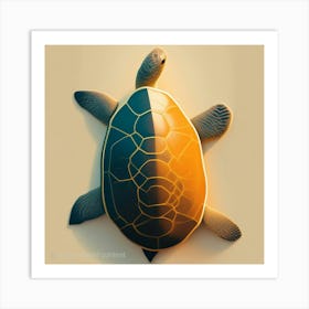 Turtle Art Print