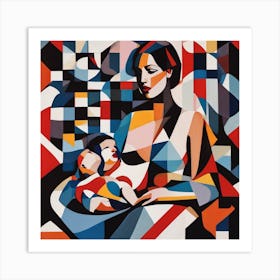 Mother And Child Art Print