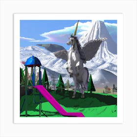 Unicornplayground 008 Art Print