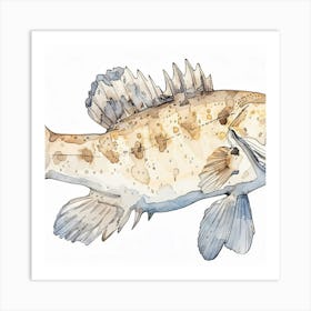 Striped Bass 1 Art Print