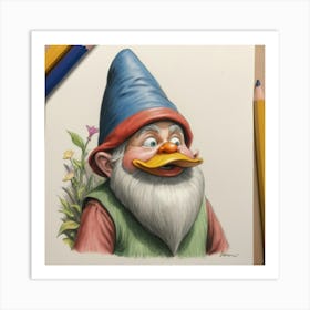 Gnome 4 Art Print