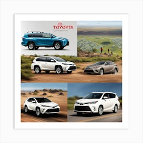 Toyota Rav4 Art Print