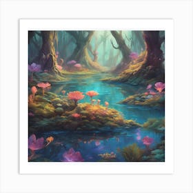 Fairy Forest Art Print