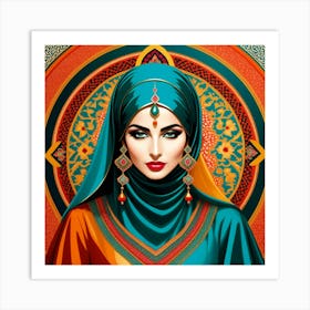 Exotic Beauty Artwork 222 Art Print