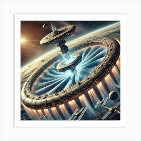 Converted Tidal Force Generator Art Print