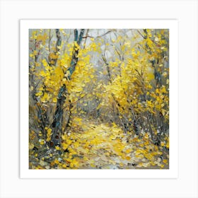 Autumn Path Art Print