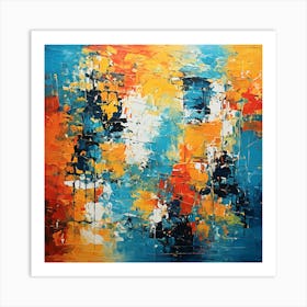 Abstract Painting 5 Art Print