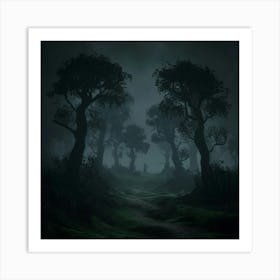 Dark Forest 2 Art Print