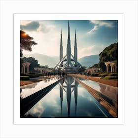 Futuristic Architecture 10 Art Print