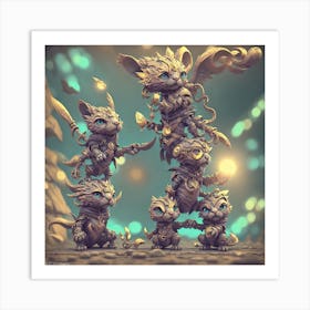 Faeries Art Print