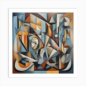 Abstract Painting 19 Art Print