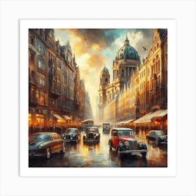 Berlin City Street Art Print