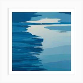 Reflection In Water Art Print