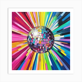 Disco Ball Art 1 Art Print