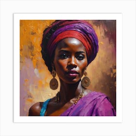 African Woman 1 Art Print