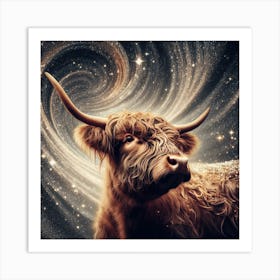 Highland Cow 13 Art Print