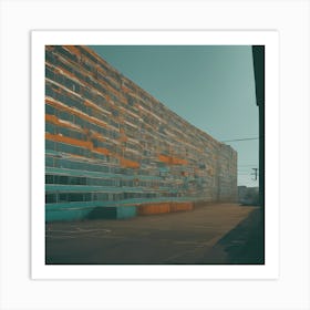 Abandoned Building - Building Stock Videos & Royalty-Free Footage Art Print