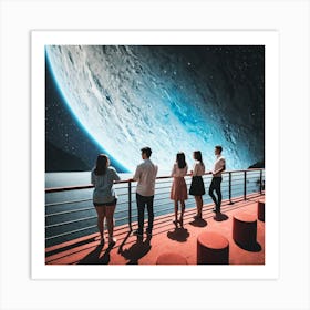 Planet Earth Art Print