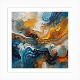 Abstract Painting 6 Art Print