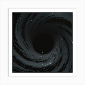 Black Hole - Black Hole Stock Videos & Royalty-Free Footage Art Print