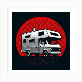 Rv Camper 2 Art Print