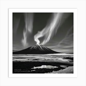 Aurora Over Iceland Art Print