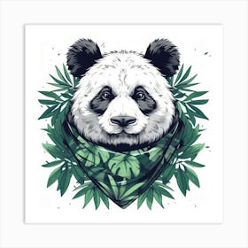 Panda Bear 7 Art Print
