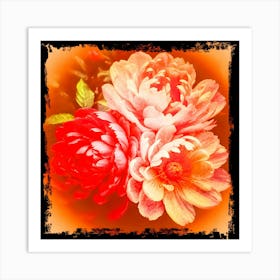 Peonies 4 Art Print