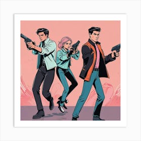 Pulp Fiction Dance Art Prints (18) Art Print