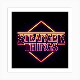 Stranger Things Art Print