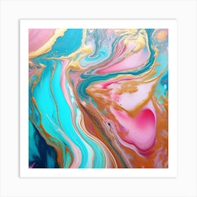 Abstract Painting 205 Art Print