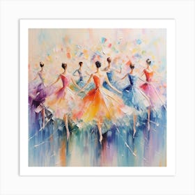 Ballerinas 4 Art Print