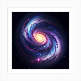 Spiral Galaxy Art Print