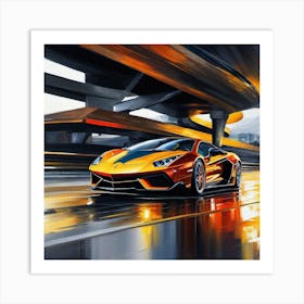 Lamborghini 164 Art Print