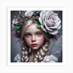 Fairy Girl 4 Art Print