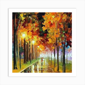 Autumn Park Art Print