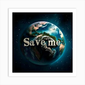 Save Me 1 Art Print