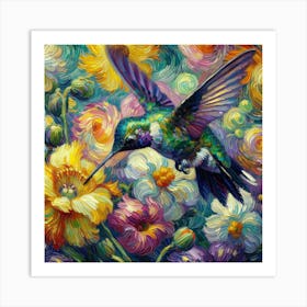 Hummingbird 1 Art Print