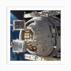 International Space Station Art Print