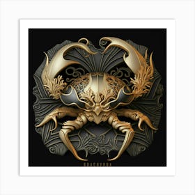 Crab Of The Gods Art Print