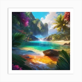 Tropical Paradise 20 Art Print