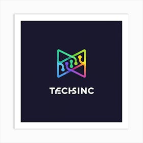 Technic Logo Art Print