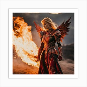 Wrath Of The Gods Art Print