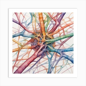 Neuron 67 Art Print