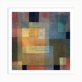 Polyphonic Architecture (1930) Painting In High Resolution By Paul Klee Art Print