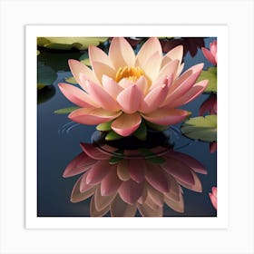 Lotus Flower Art Print