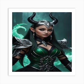 Elven Elf Art Print