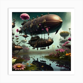 Zepelin De Los Pantanos Art Print