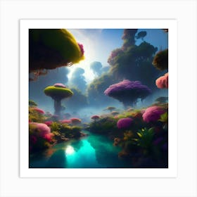 Fairytale Forest Art Print